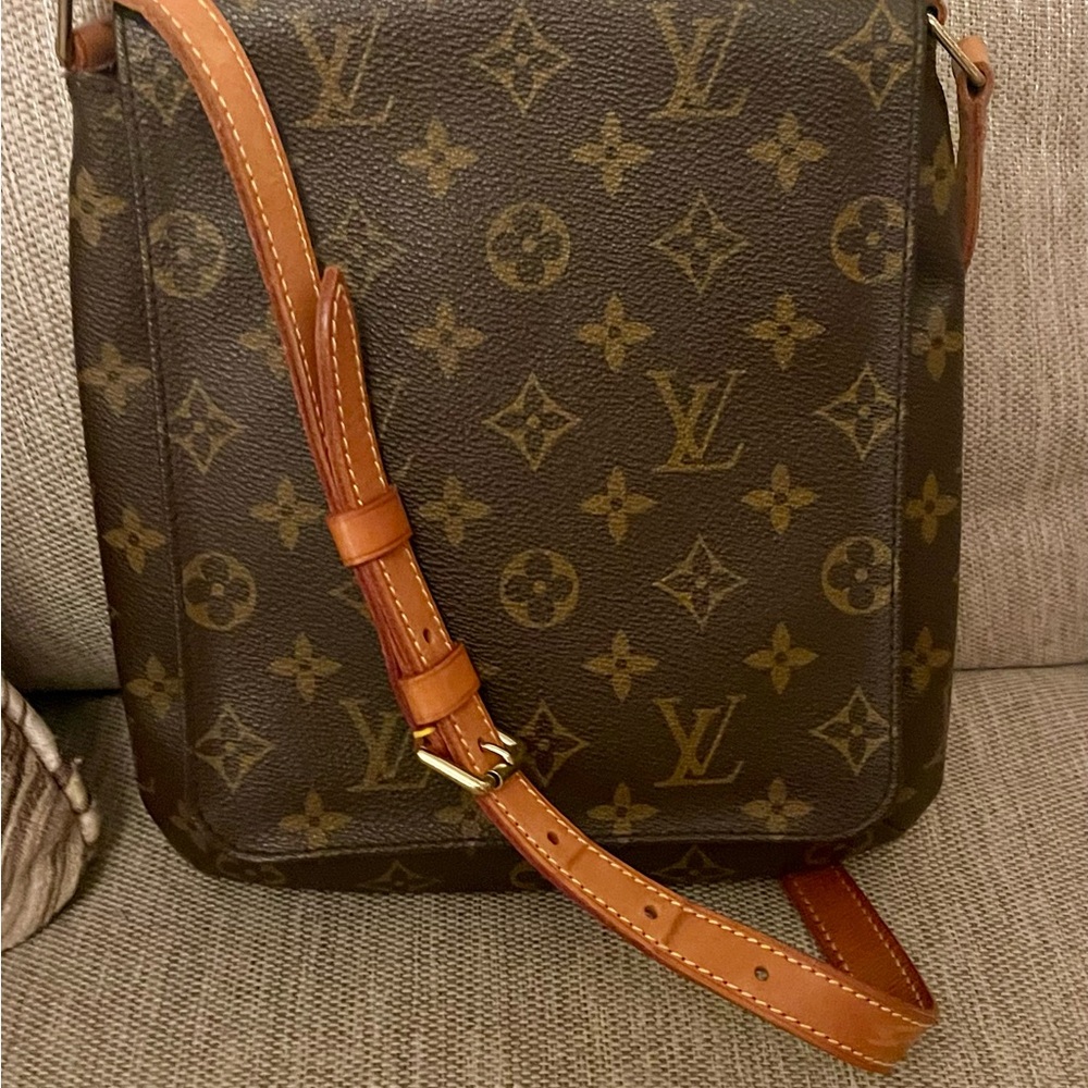 Louis Vuitton Brown Monogram Shoulder Bag